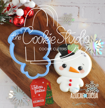Cargar imagen en el visor de la galería, Cortador de Galleta Muñeco Nieve Cabezón