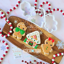 Cargar imagen en el visor de la galería, Cortador de Galleta Niño Jengibre Mordida