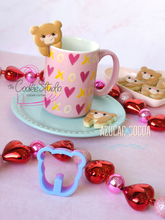 Cargar imagen en el visor de la galería, Cortador de Galleta Osito (Colgante Para Tazas)