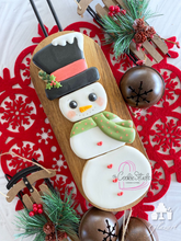 Cargar imagen en el visor de la galería, Set Cortadores de Galleta Muñeco de Nieve (4 Piezas)