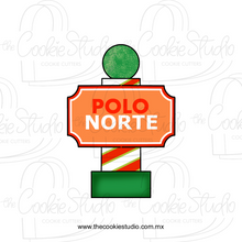 Cargar imagen en el visor de la galería, Cortador de Galleta Letrero Polo Norte