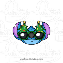 Cargar imagen en el visor de la galería, Cortador de Galleta Extraterrestre Lentes Pino (2 Piezas)