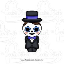 Cargar imagen en el visor de la galería, Cortador de Galleta Catrín Elegante