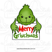Cargar imagen en el visor de la galería, Cortador de Galleta Placa GrinchMAS