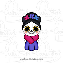Cargar imagen en el visor de la galería, Cortador de Galleta Catrina Elegante