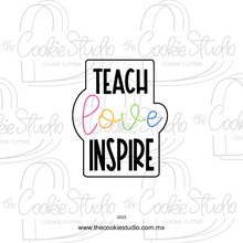 Cargar imagen en el visor de la galería, Stencil Teach Love Inspire