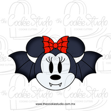 Cargar imagen en el visor de la galería, Cortador de Galleta Murciélago Moño