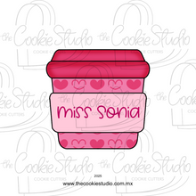 Cargar imagen en el visor de la galería, Cortador de Galleta Vaso Café Gordito