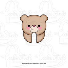 Cargar imagen en el visor de la galería, Cortador de Galleta Osito (Colgante Para Tazas)