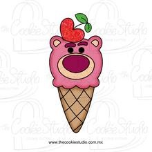 Cargar imagen en el visor de la galería, Cortador de Galleta Helado SV Personaje Oso