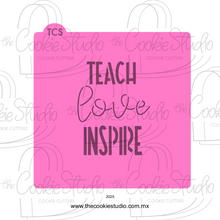 Cargar imagen en el visor de la galería, Stencil Teach Love Inspire