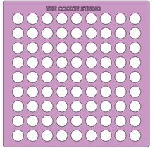 Cargar imagen en el visor de la galería, Stencil Para Sprinkles Puntos Medianos - STL FILE DIGITAL PRODUCT