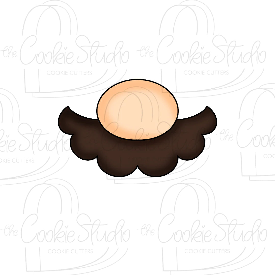 Bigotes Mario STL FILE DIGITAL PRODUCT Thecookiestudio