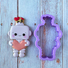 Cargar imagen en el visor de la galería, Cortador de Galleta Robot Corazón