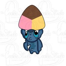 Cargar imagen en el visor de la galería, Cortador de Galleta Extraterrestre Espaldas (1 Pieza)