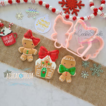 Cargar imagen en el visor de la galería, Cortador de Galleta Niño Jengibre Moño