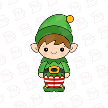 Cargar imagen en el visor de la galería, Cortador de Galleta Niño Elfo