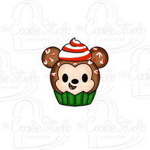 Cargar imagen en el visor de la galería, Cortador de Galleta Cupcake Ratoncito