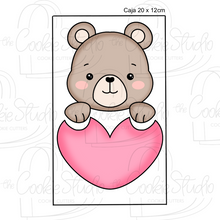 Cargar imagen en el visor de la galería, Set Cortadores de Galleta  Terrier - Pingüino- Oso - Corazón (Piezas a Elegir)