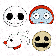 Cargar imagen en el visor de la galería, Set Cortadores de Galleta El Extraño Mundo de Jack