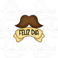 Cargar imagen en el visor de la galería, Cortador de Galleta Bigote Banderín