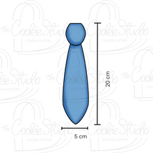 Cargar imagen en el visor de la galería, Cortador de Galleta Corbata Delgada