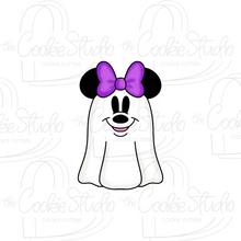 Cargar imagen en el visor de la galería, Cortador de Galleta Fantasma Moño Orejas