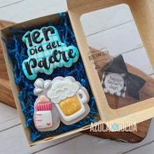 Cargar imagen en el visor de la galería, Set Cortadores de Galleta Primer Día Del Padre
