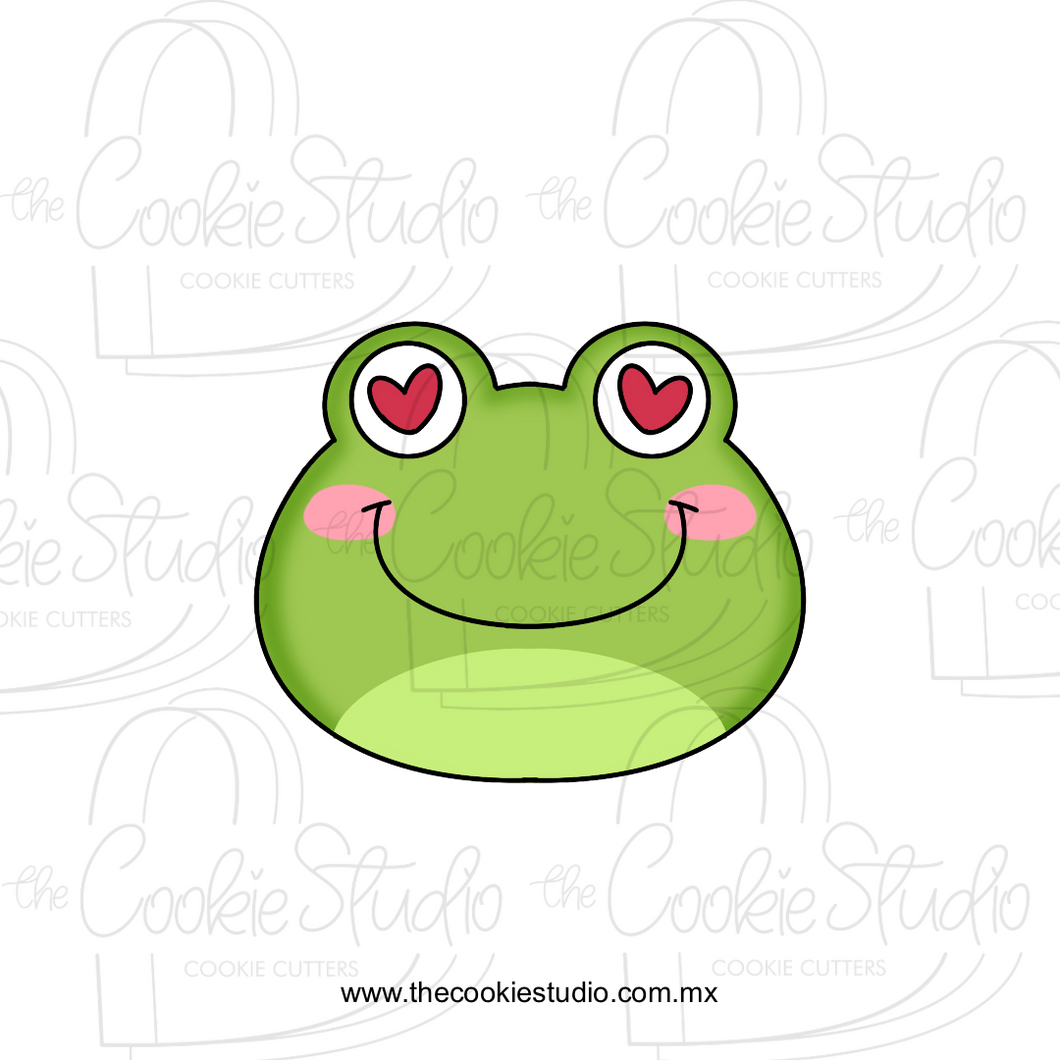 Cortador de Galleta Cara Ranita