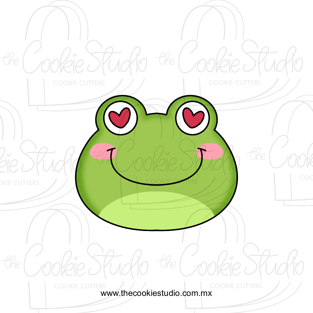 Cortador de Galleta Cara Ranita