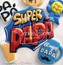 Cargar imagen en el visor de la galería, Cortador de Galleta Placa Super Papá
