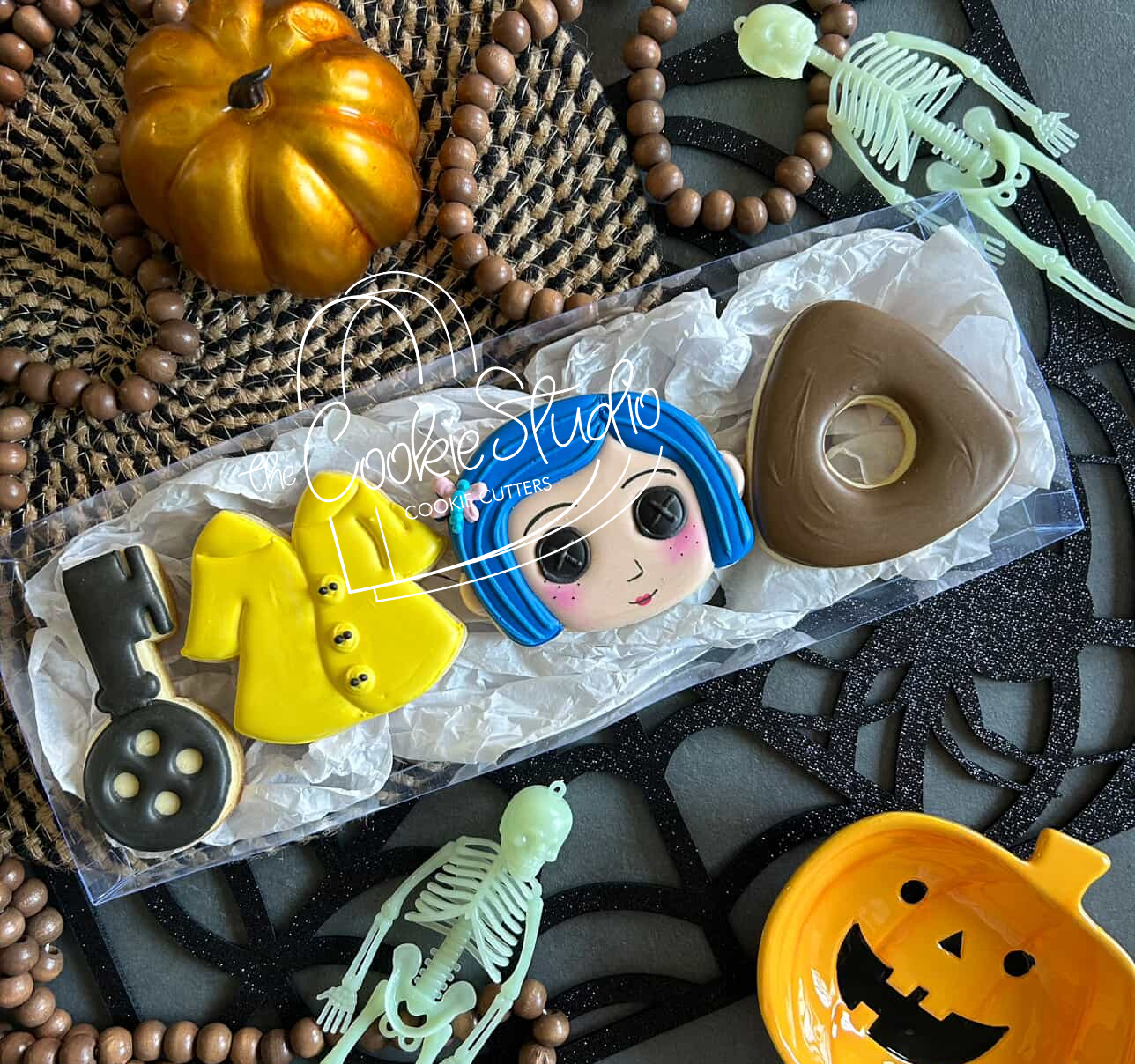 Set Cortadores de Galleta Coraline