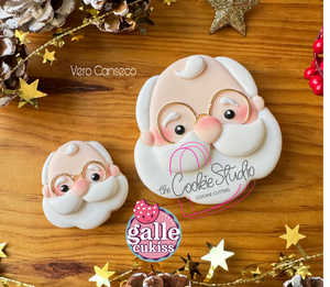 Cortador de Galleta Santa Claus Calvo