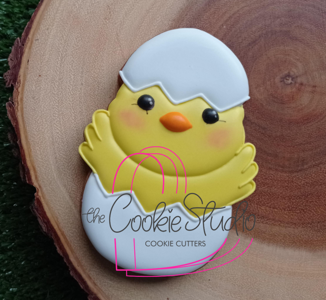 Cortador de Galleta Pollito en Cascarón