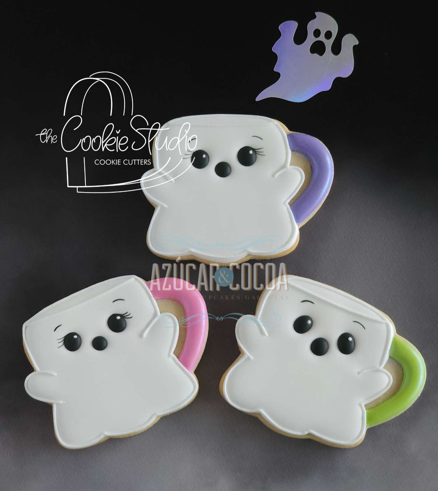 Cortador de Galleta Taza Fantasma