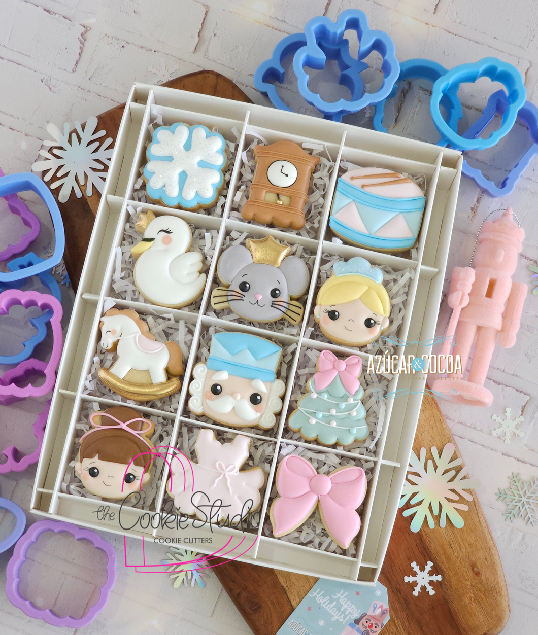 Set Cortadores de Galleta El Cascanueces (12 Piezas)