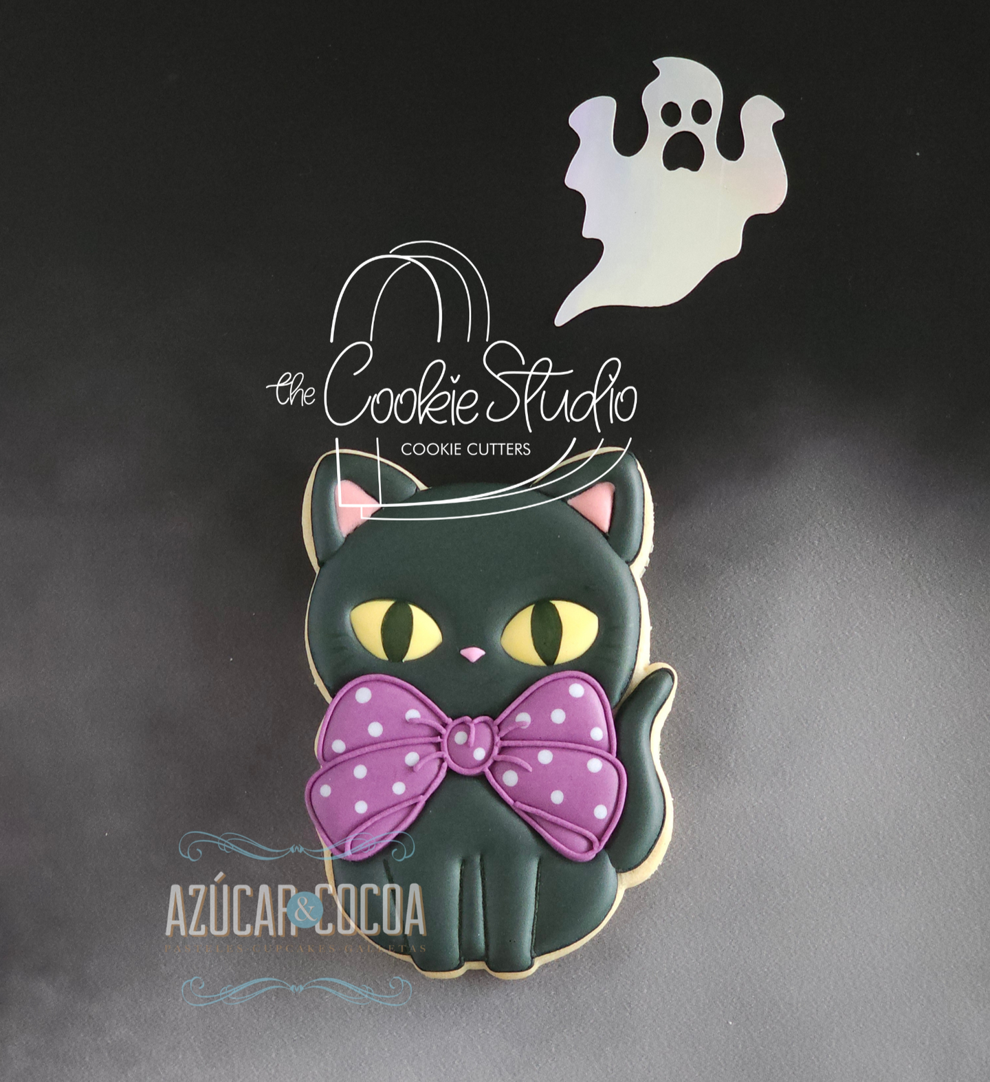 Cortador de Galleta Gato Moño