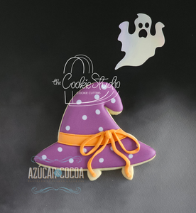 Cortador de Galleta Sombrero Bruja Moño