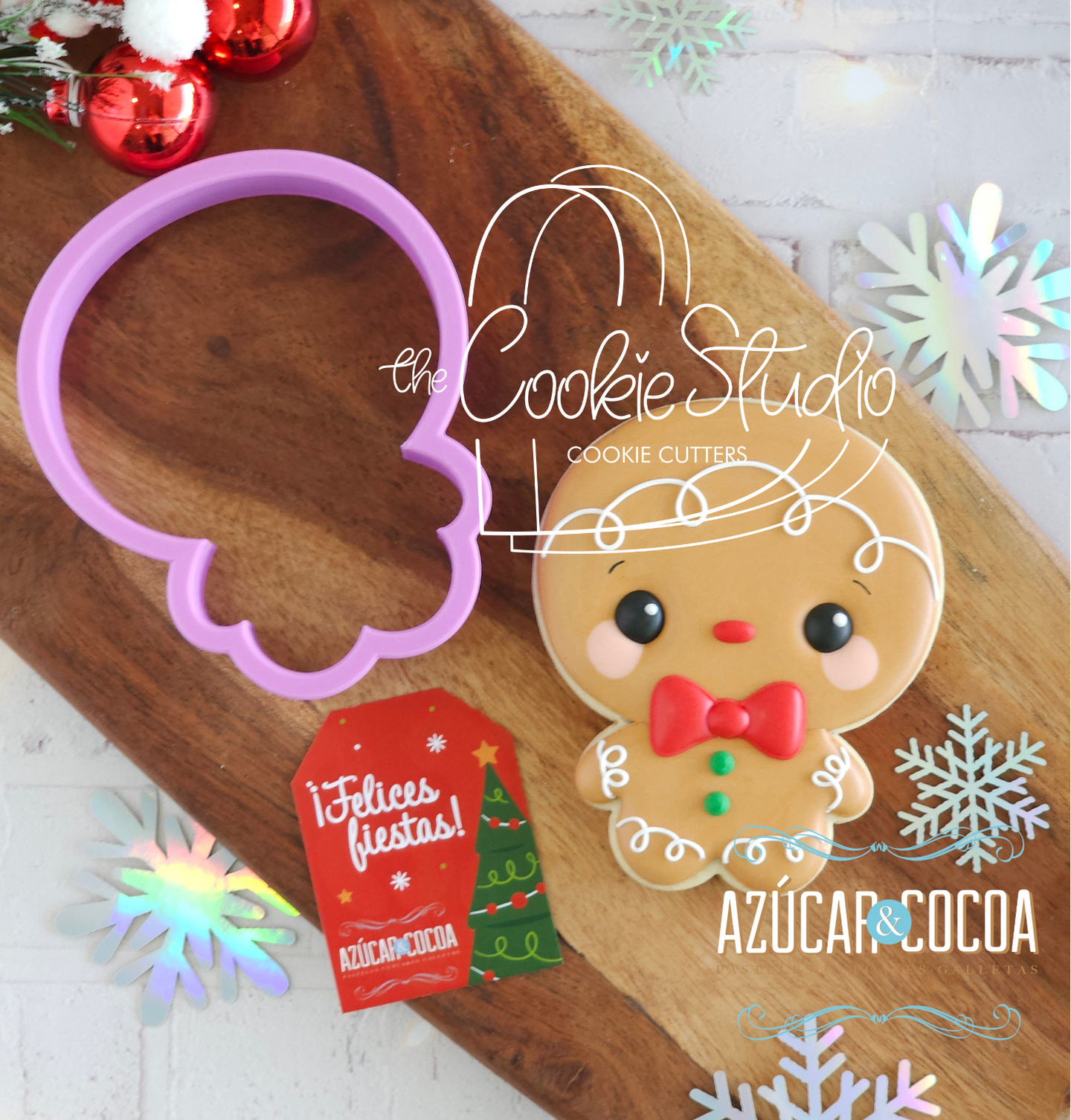 Cortador de Galleta Niño Jengibre Cabezón