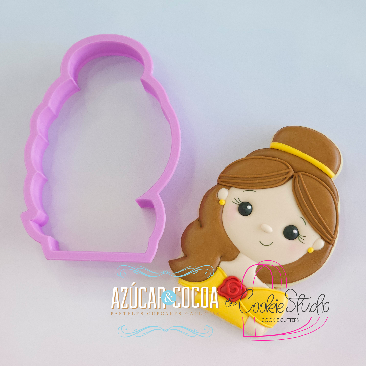 Cortador de Galleta Princesa Bella