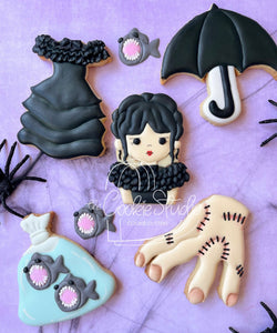 Cortador de Galleta Vestido Negro