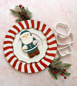 Set Cortadores de Galleta Santa Claus  (3 Piezas)