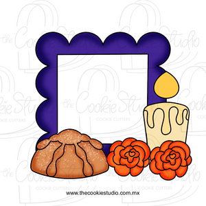 Cortador de Galleta Retrato Ofrenda