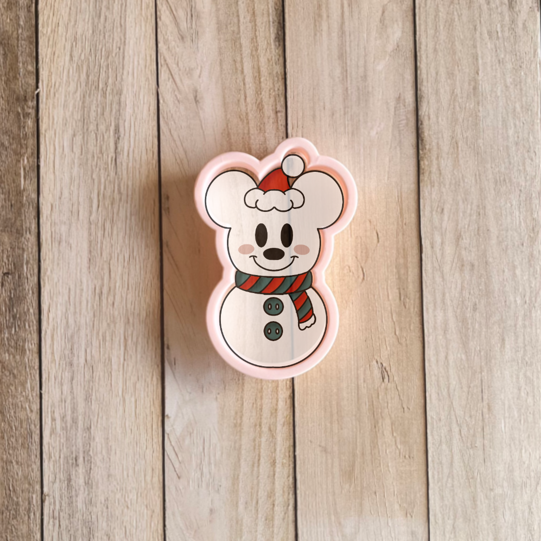 Cortador de Galleta BLOOPER Muñeco de Nieve Ratoncito
