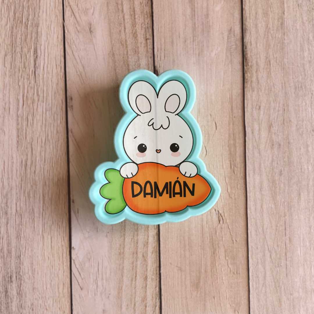 Cortador de Galleta BLOOPER Conejo Placa Zanahoria