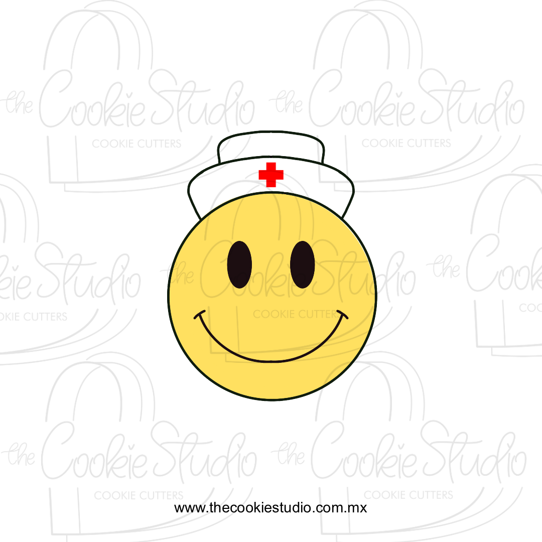 Cortador de Galleta Carita Feliz Enfermero