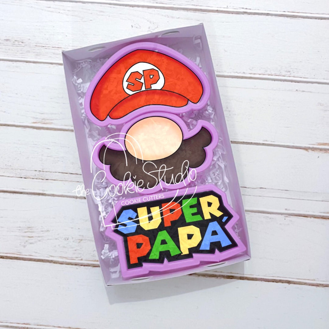 Set Cortadores de Galleta Súper Papá