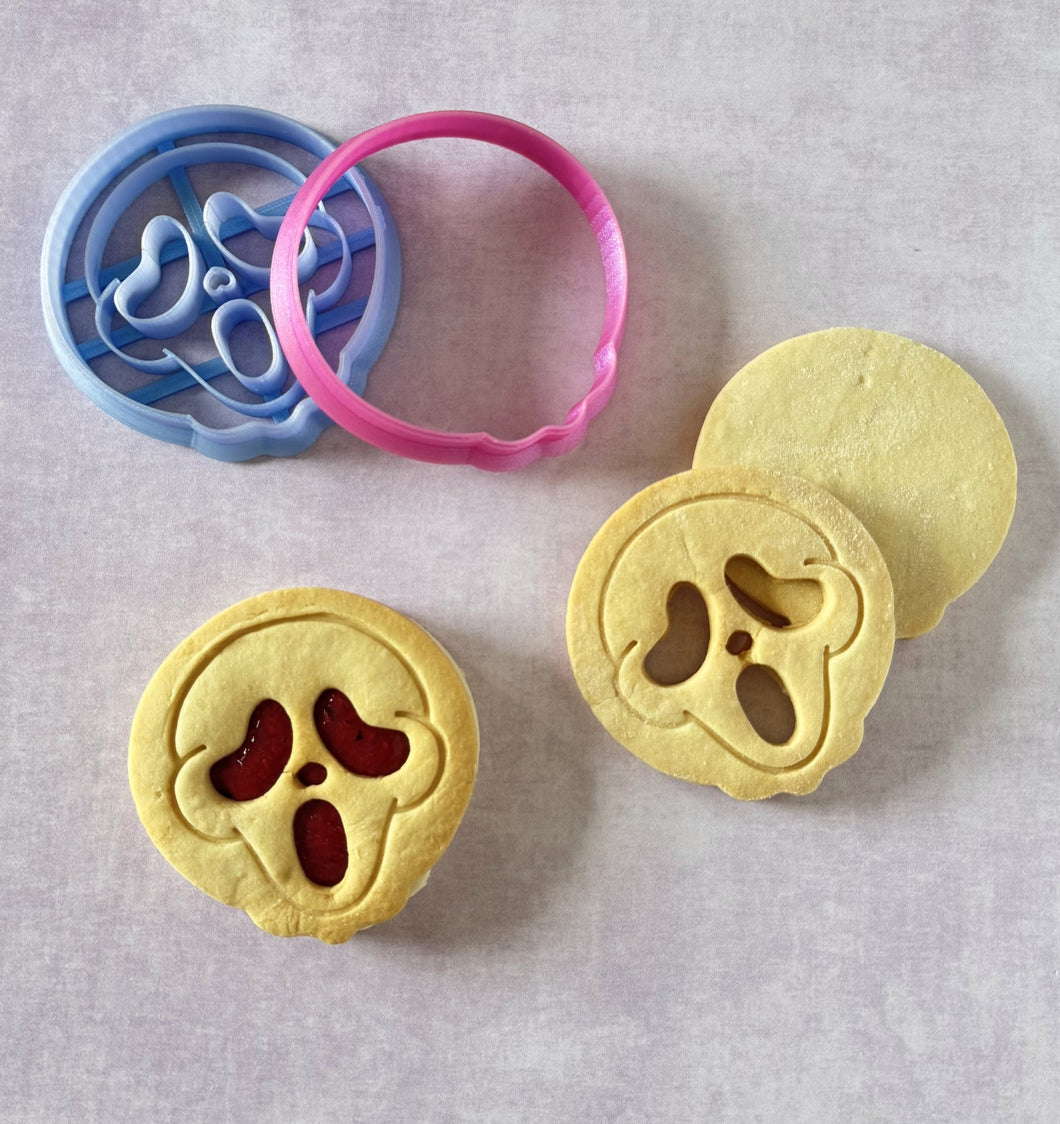 Cortador de Galleta Linzer Scream (2 Piezas)