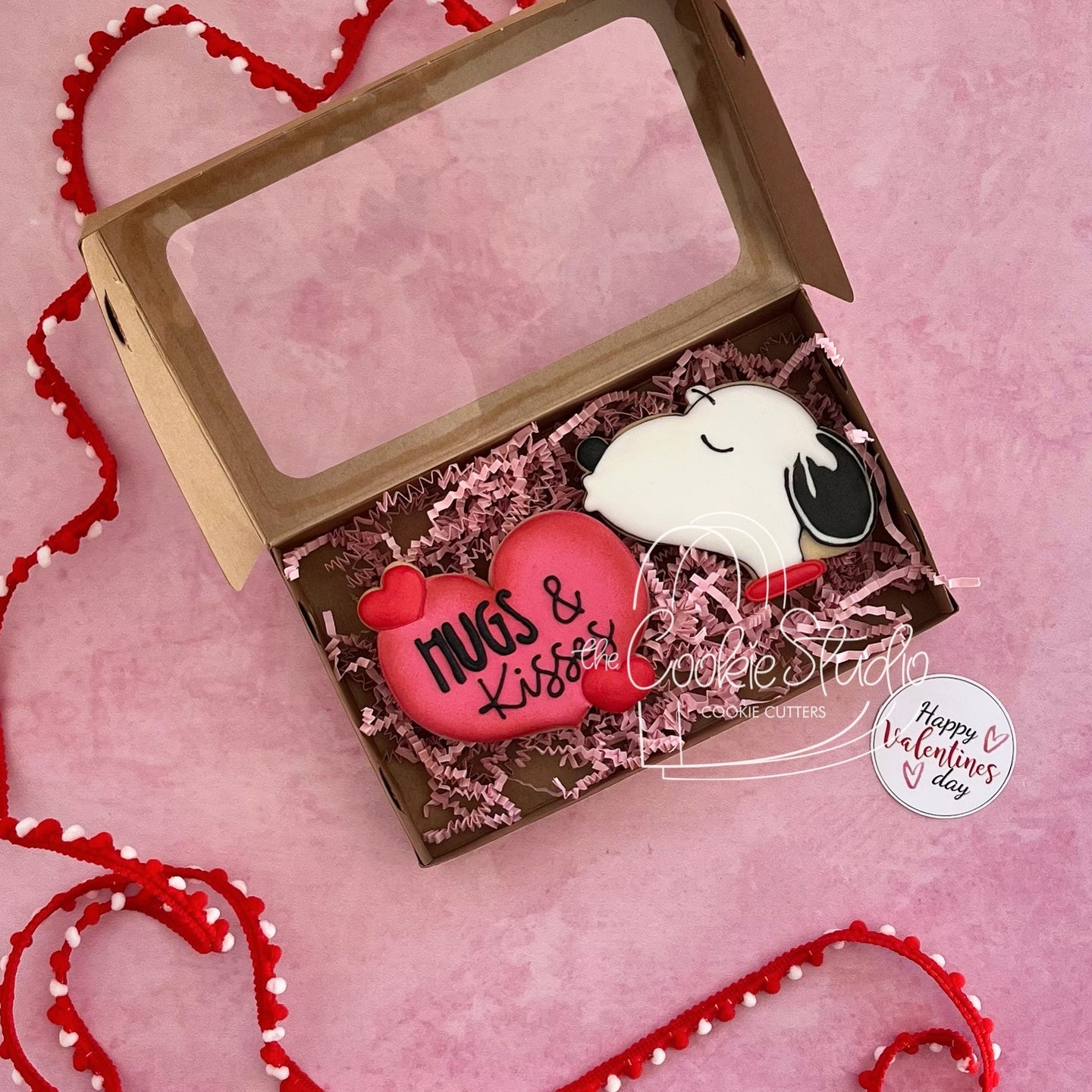 Set Cortadores de Galleta Besos y Abrazos (2 Piezas)