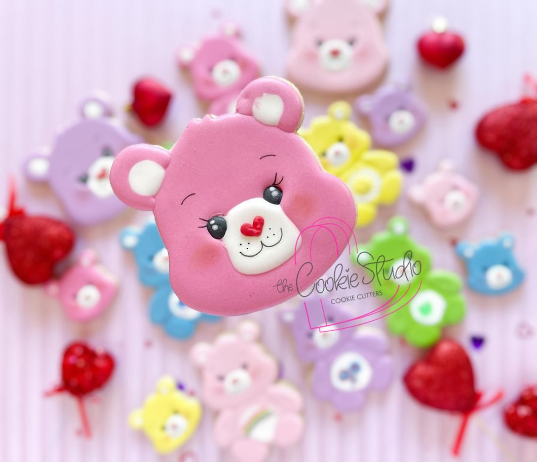 Cortador de Galleta Cara Osito Arcoiris